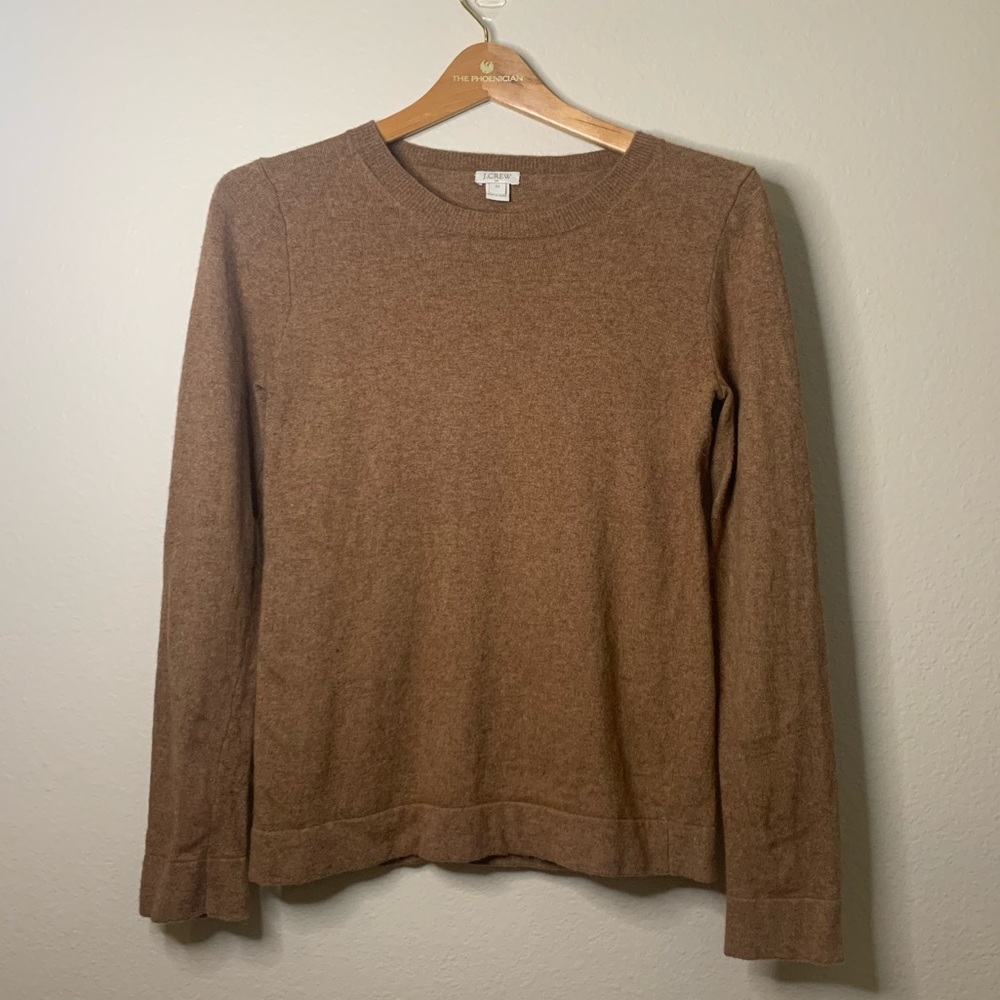 J. Crew Brown Pullover Sweater
